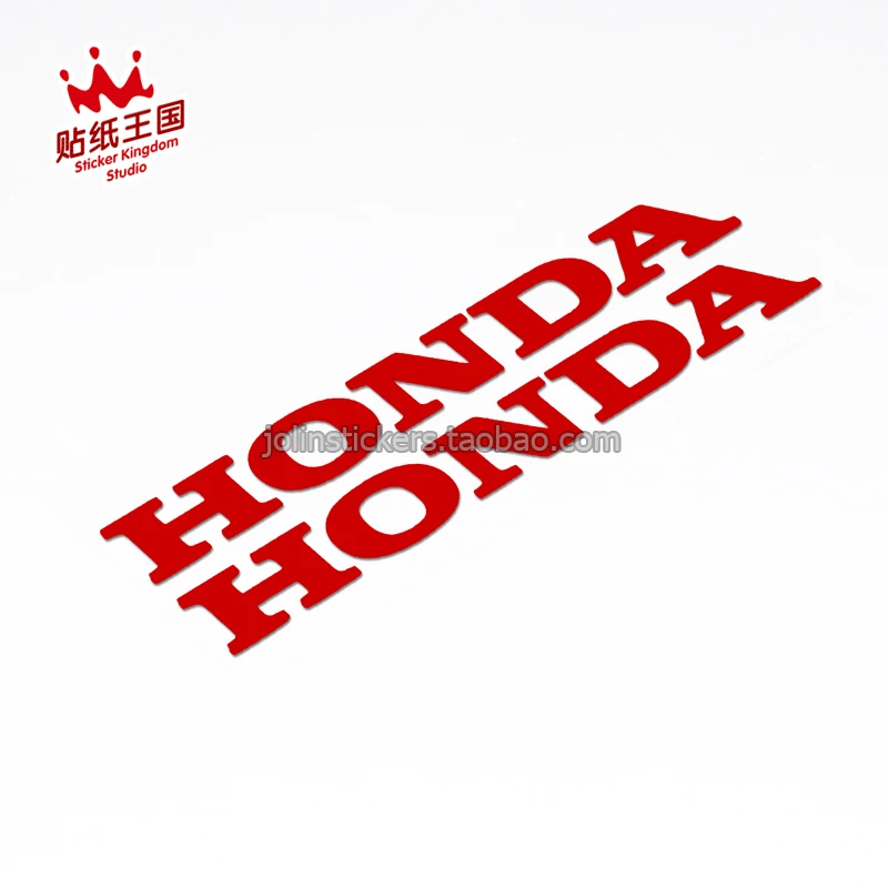 1 чифт За Honda CBR1000 600RR CB1000R CB1100 CBR650R CBR300R VFR1200 мотоциклет мотоциклет Светоотражающая Водоустойчив Стикер