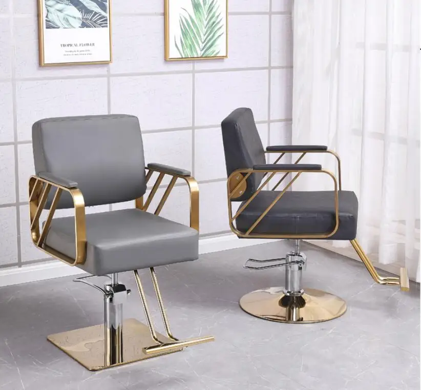 Фризьорски салон фризьорски салон фризьорски стол специален подвижен стол, стол за рязане на козметичен стол