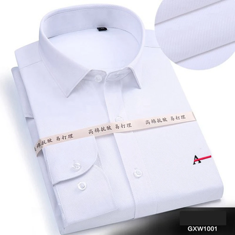 Мъжка Риза Мъжки Ризи, Мъжки Ежедневни Бизнес Ризи С Дълъг Ръкав Camisa Social Masculina