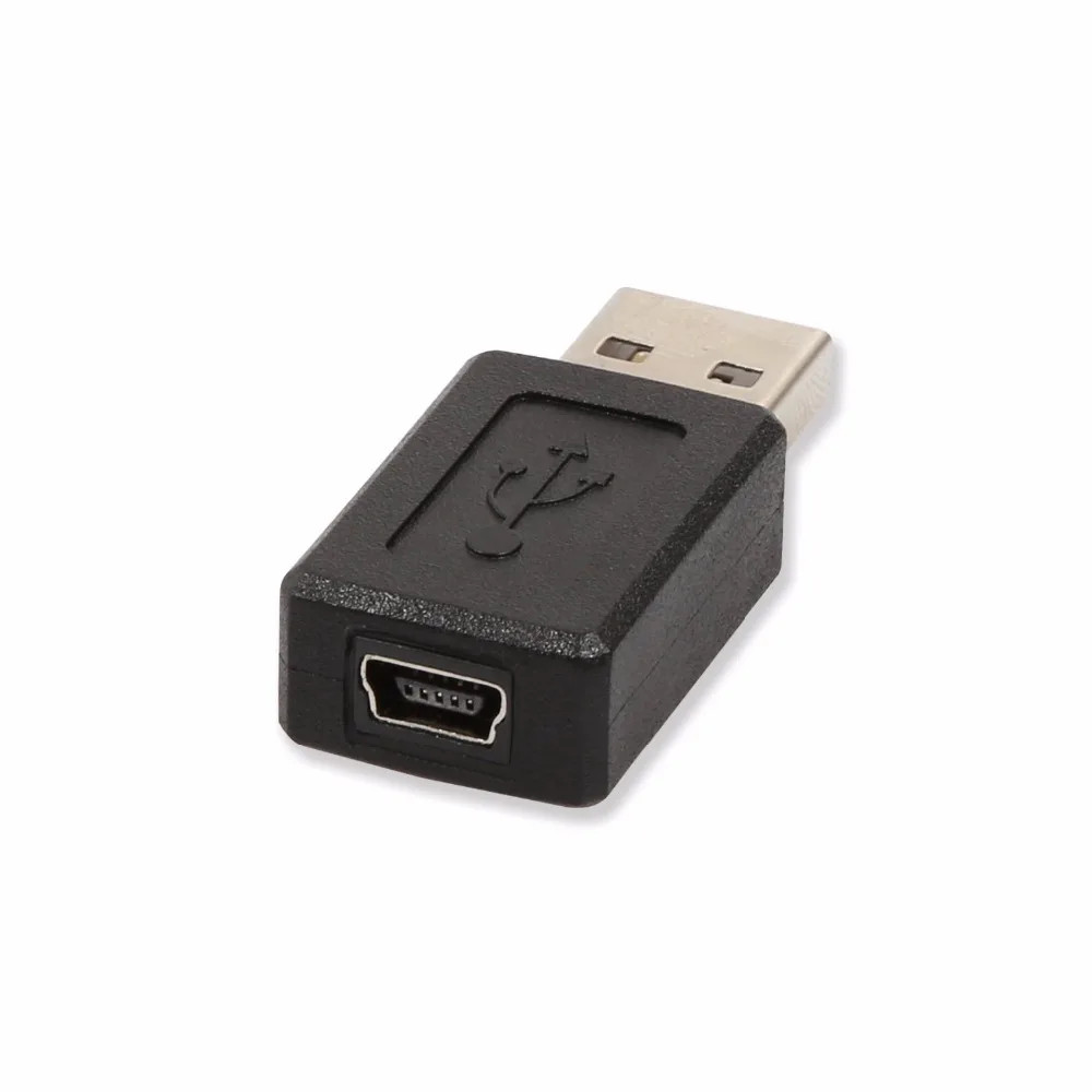 USB 2.0 A Включете към USB B Mini 5-пинов Женски Адаптер Преобразувател